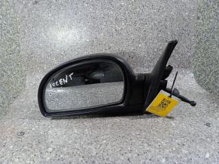 зеркало наружное левое Hyundai Accent 2 поколение (LC) [рестайлинг] 2004, хетчбэк 5 дв.